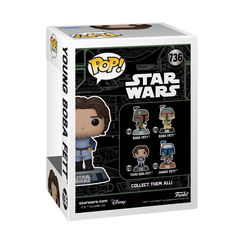 Star Wars: Fett Legacy - Boba Fett (Young) Pop! Vinyl Figure