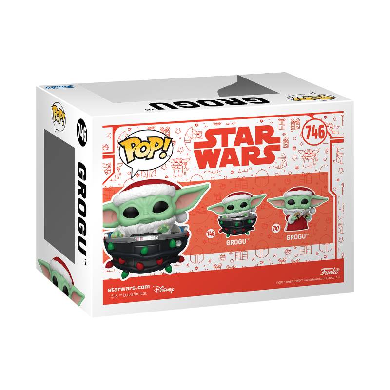 Star Wars: Mandolorian - Grogu Pram Holiday Pop! Vinyl Figure