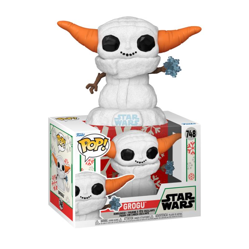 Star Wars: Mandolorian -Grogu Snowman Holiday Pop! Vinyl Figure