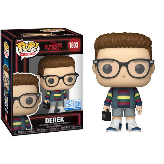 PRE-ORDER - Stranger Things - Derek Turnbow Pop! Vinyl Figure [RS]