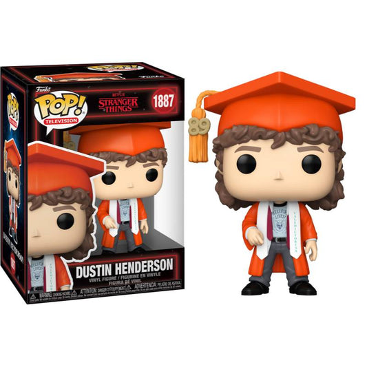 PRE-ORDER - Stranger Things - Dustin Graduating Pop! Vinyl Figure