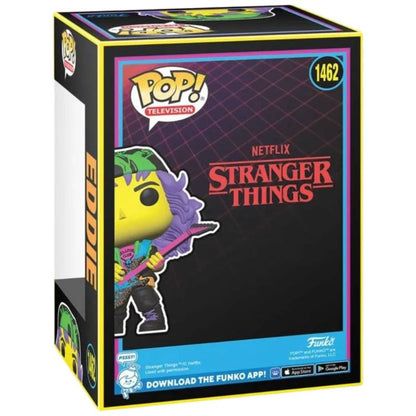 Stranger Things - Hunter Eddie with Guitar Black Light Glow Pop! Vinyl Figure