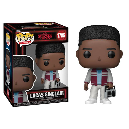 PRE-ORDER - Stranger Things - Lucas Sinclair with Boombox Pop! Vinyl Figure