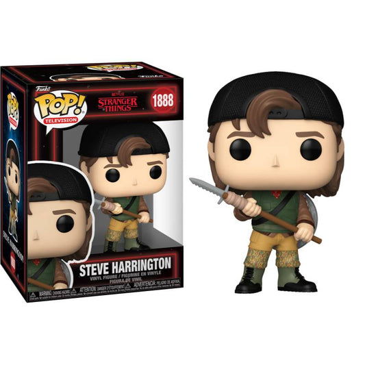 PRE-ORDER - Stranger Things - Steve Harrington with Weapon Pop! Vinyl Figure
