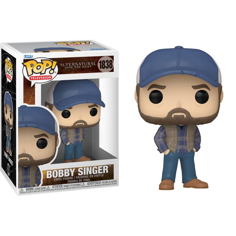 PRE-ORDER - Supernatural - Bobby Pop! Vinyl Figure