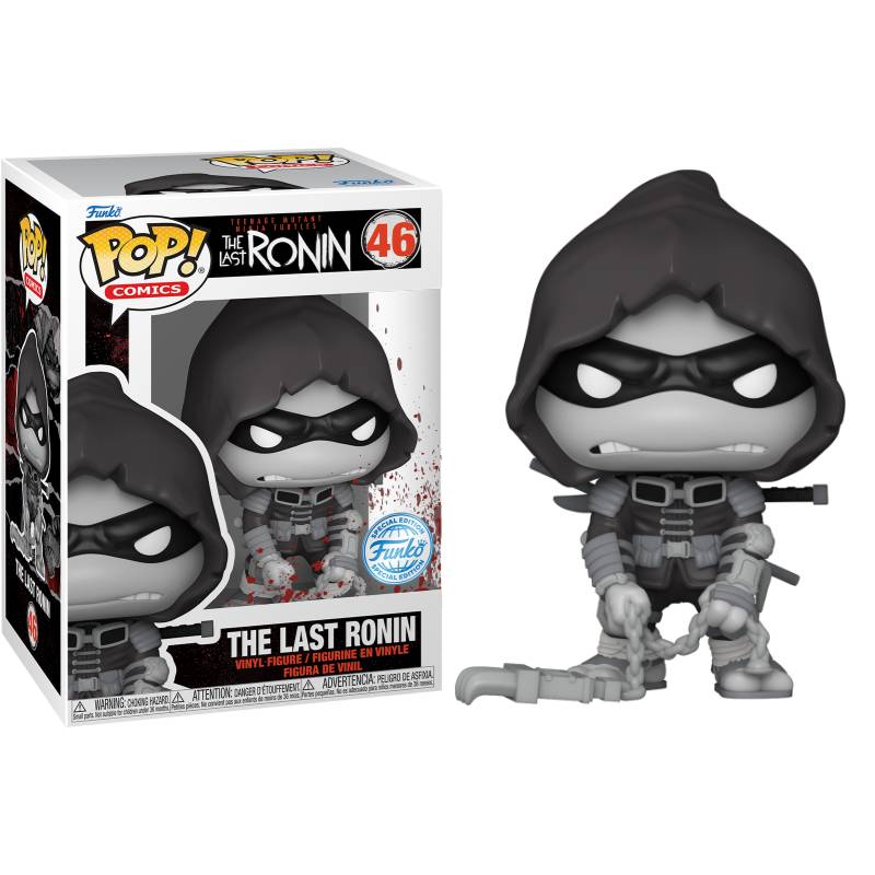 PRE-ORDER - TMNT: Last Ronin - The Last Ronin Black & White Pop! Vinyl Figure [RS]