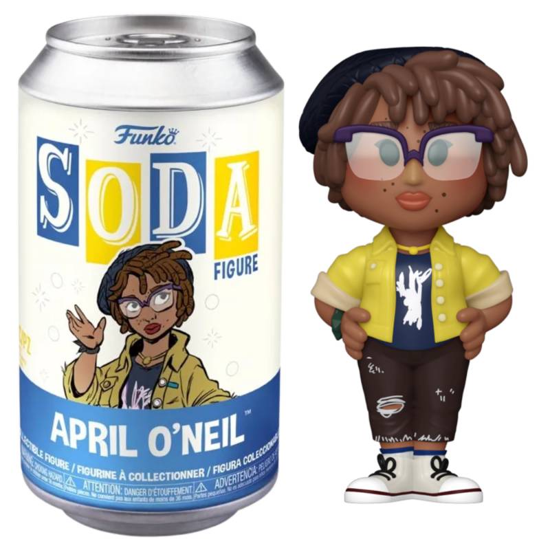 Teenage Mutant Ninja Turtles: Mutant Mayhem - April O'Neil Vinyl Soda Figure