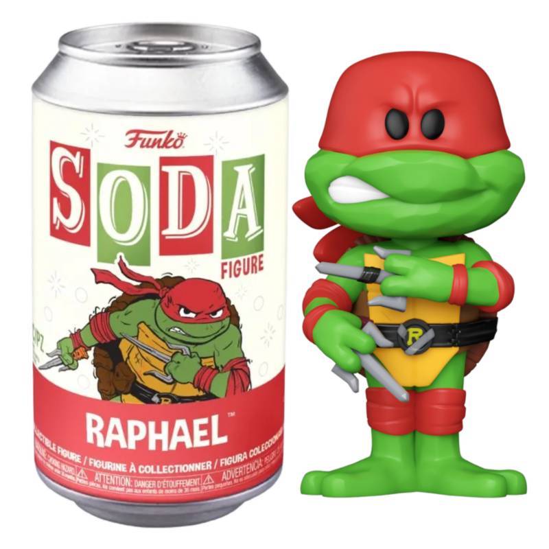 Teenage Mutant Ninja Turtles: Mutant Mayhem - Raphael Vinyl Soda Figure