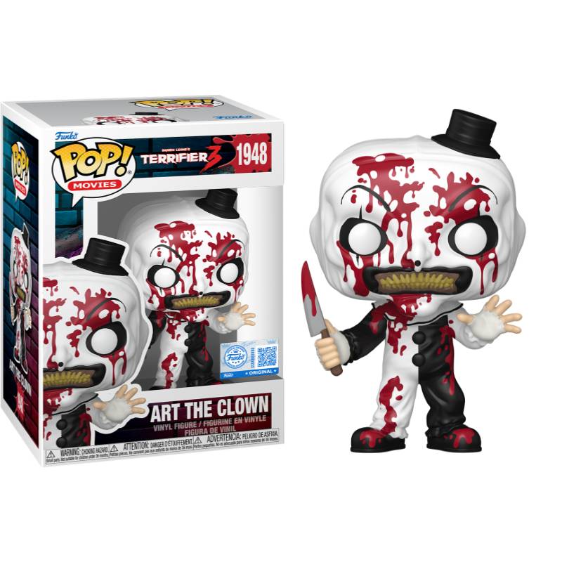PRE-ORDER - Terrifier - Art the Clown Bloody (Normal) Pop! Vinyl Figure [RS]