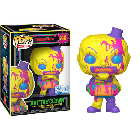 PRE-ORDER - Terrifier - Art with Decapitated Head (Blacklight) Pop! Vinyl Figure [RS]