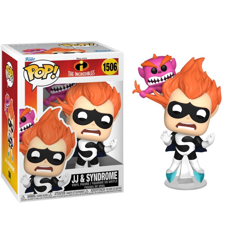 (PRE-ORDER) The Incredibles - Jack Jack & Syndrome (20th Anniv)Pop! Vinyl Figure