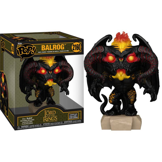 PRE-ORDER - The Lord of the Rings – Balrog 6″ Pop! Vinyl Figure with SFX