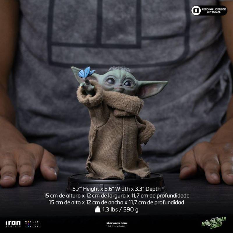 PRE-ORDER - The Mandalorian & Grogu – Grogu Butterfly Wonder Statue