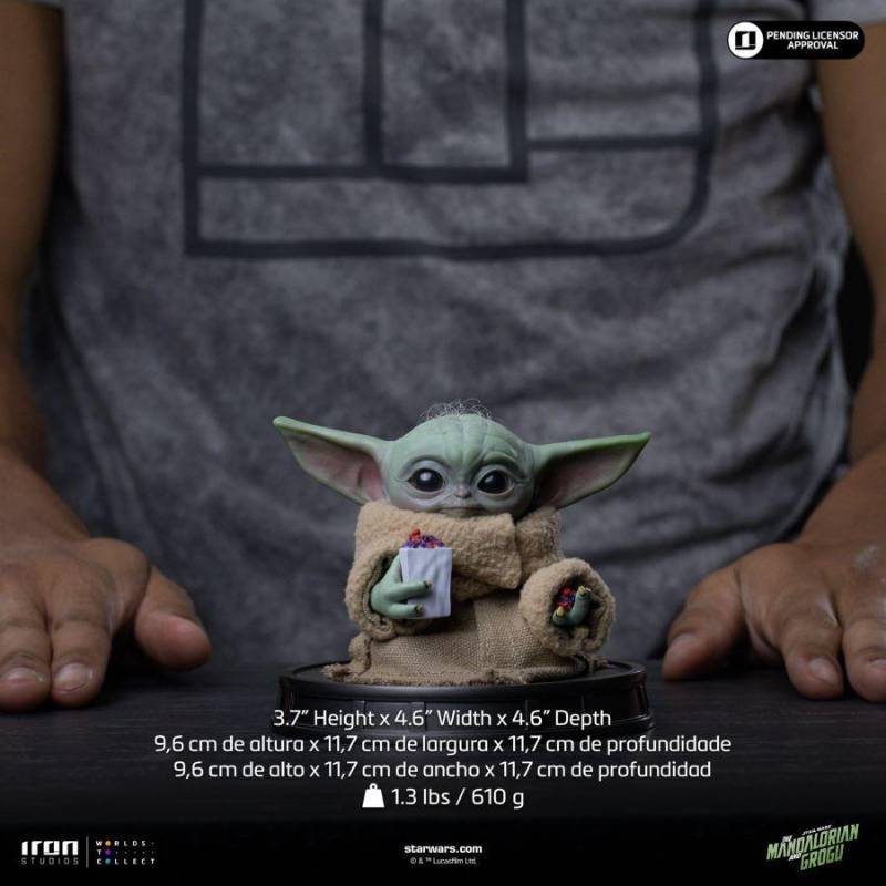 PRE-ORDER - The Mandalorian & Grogu – Grogu Popcorn Time Statue