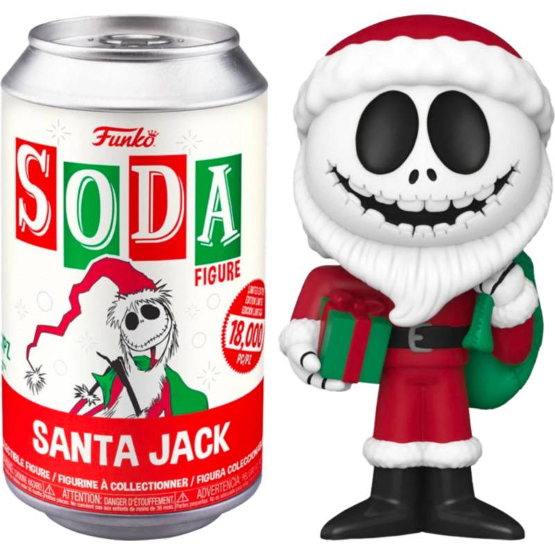 The Nightmare Before Christmas - Santa Jack Vinyl Soda
