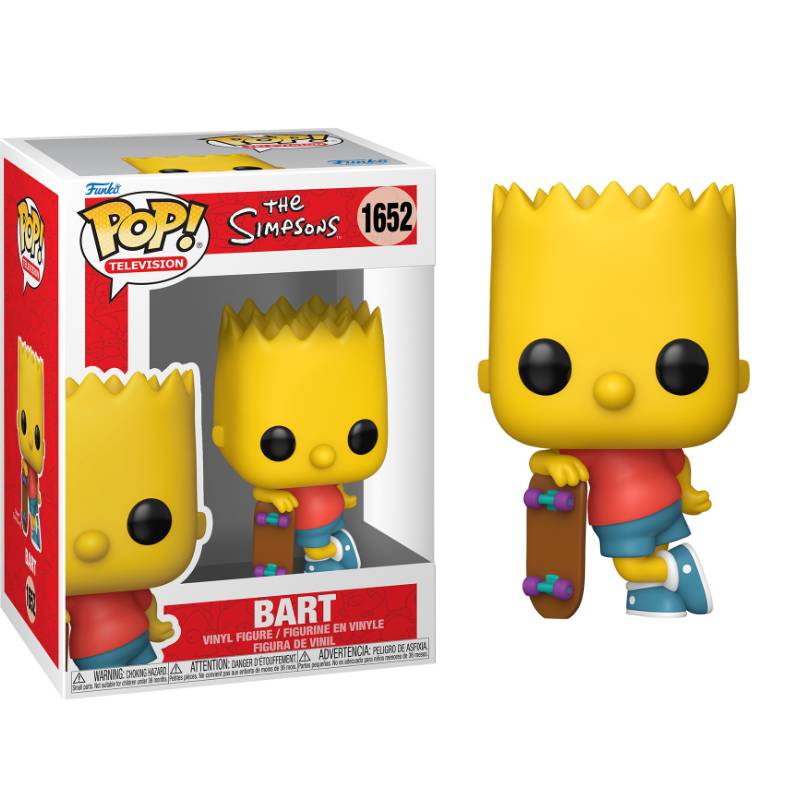 (PRE-ORDER) The Simpsons - Bart with Skateboard Pop! Vinyl Figure