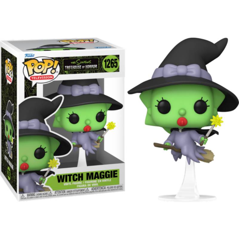 The Simpsons - Witch Maggie Pop! Vinyl Figure