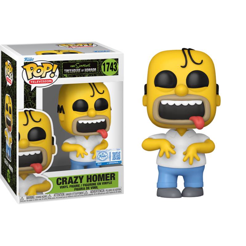PRE-ORDER - The Simpsons: Treehouse of Horror - Homer Pop! Vinyl Figure [RS]