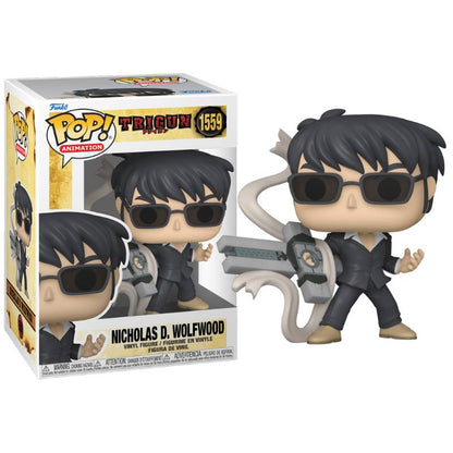 Trigun - Nicholas Wolfwood with Punisher Pop! Vinyl Figure