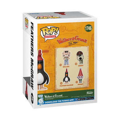 (PRE-ORDER) Wallace & Gromit (2024 Movie) - Feathers McGraw Pop! Vinyl Figure