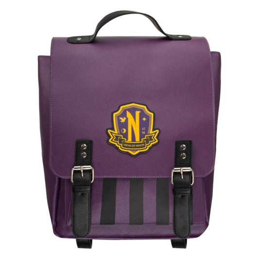 (PRE-ORDER) Wednesday (TV) - Nevermore Academy Backpack (Purple)