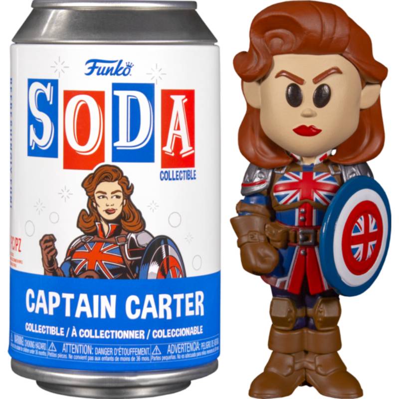 What If - Captain Carter Vinyl Soda Figure