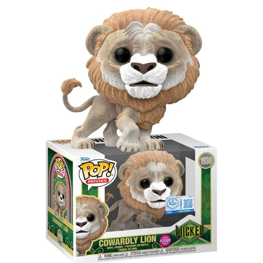 PRE-ORDER - Wicked (2025) - Cowardly Lion US Exlcusive Flocked Pop! Vinyl [RS]