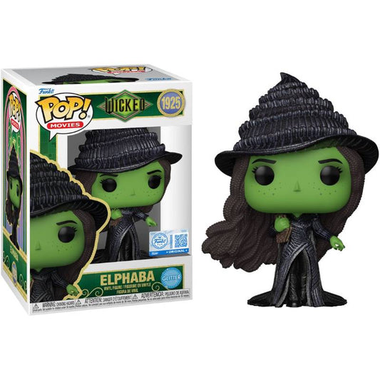 PRE-ORDER - Wicked (2025) - Elphaba US Exclsuive Glitter Pop! Vinyl Figure [RS]