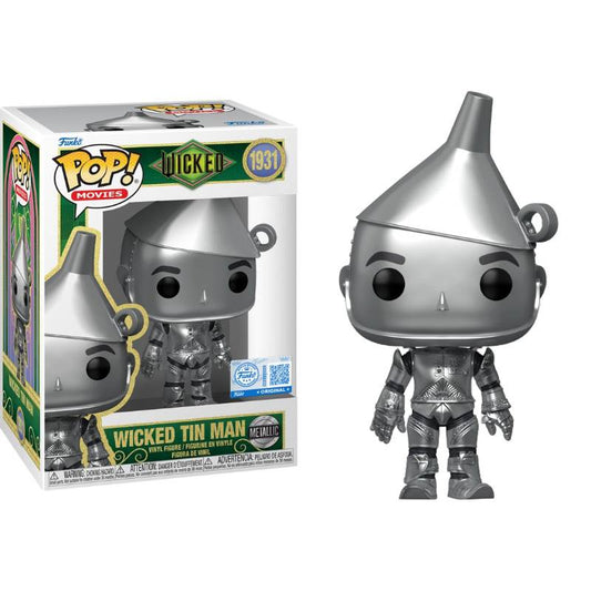 PRE-ORDER - Wicked (2025) - Tin Man US Exclusive Metallic Pop! Vinyl Figure [RS]