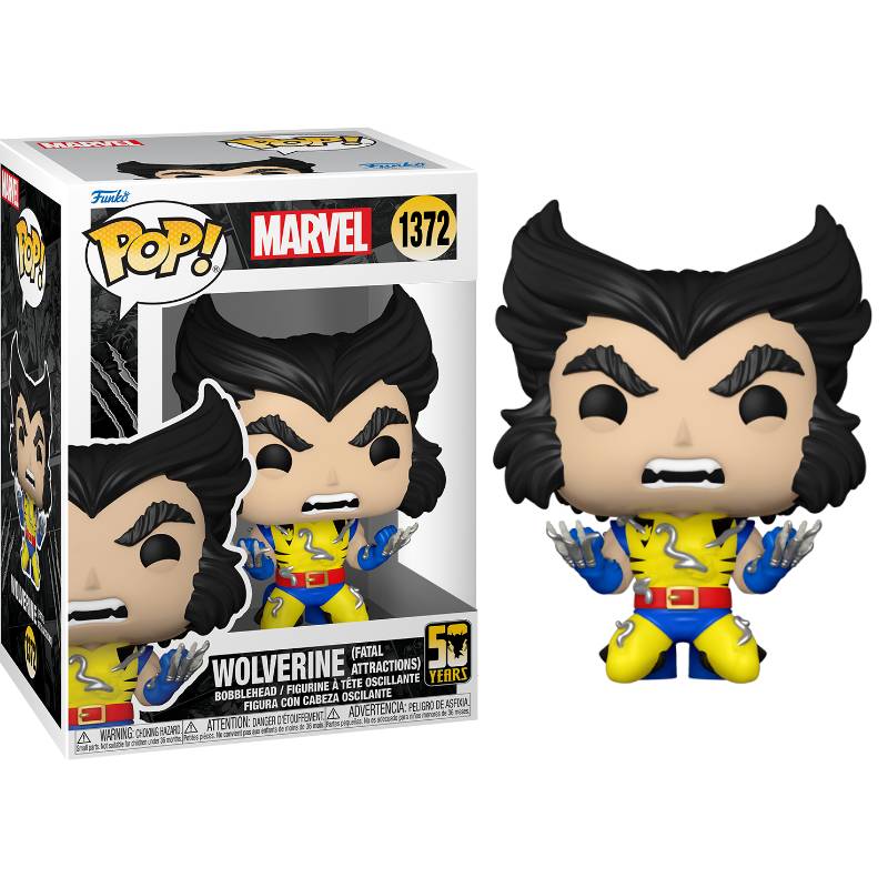 Wolverine 50th - Ult Wolverine with Adamantium Pop! Vinyl Figure